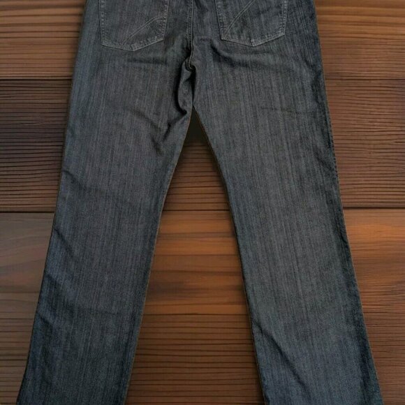 ALBERTO Mens Black Revolution Denim Stretch Modern Fit Super T400 Jeans 40x34 - Picture 2 of 16